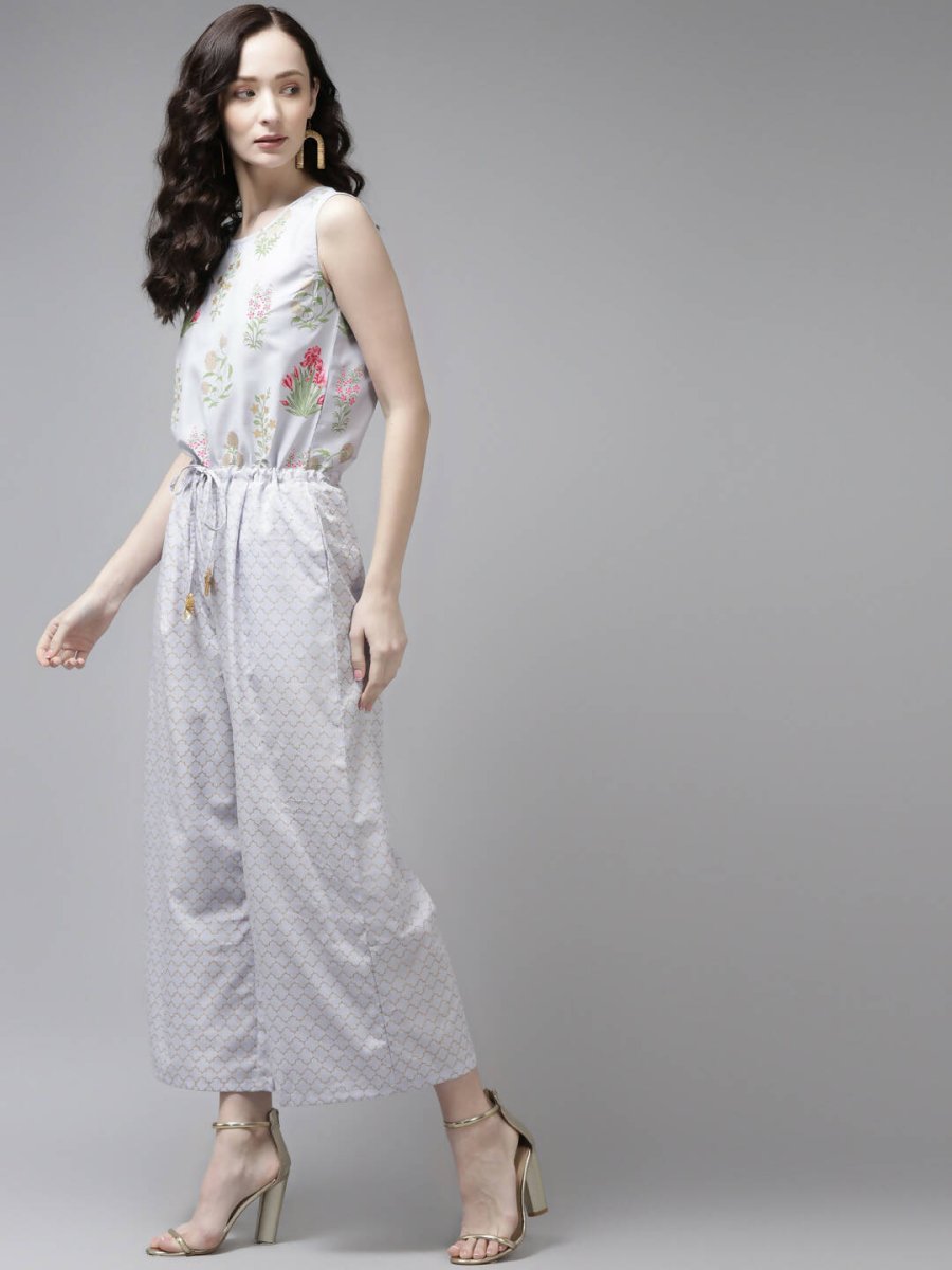 Ahalyaa Women's wear trendy Jumpsuit - Blue - Distacart