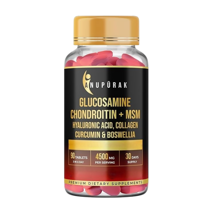 Anupurak Glucosamine Chondroitin MSM Tablets | 4500mg