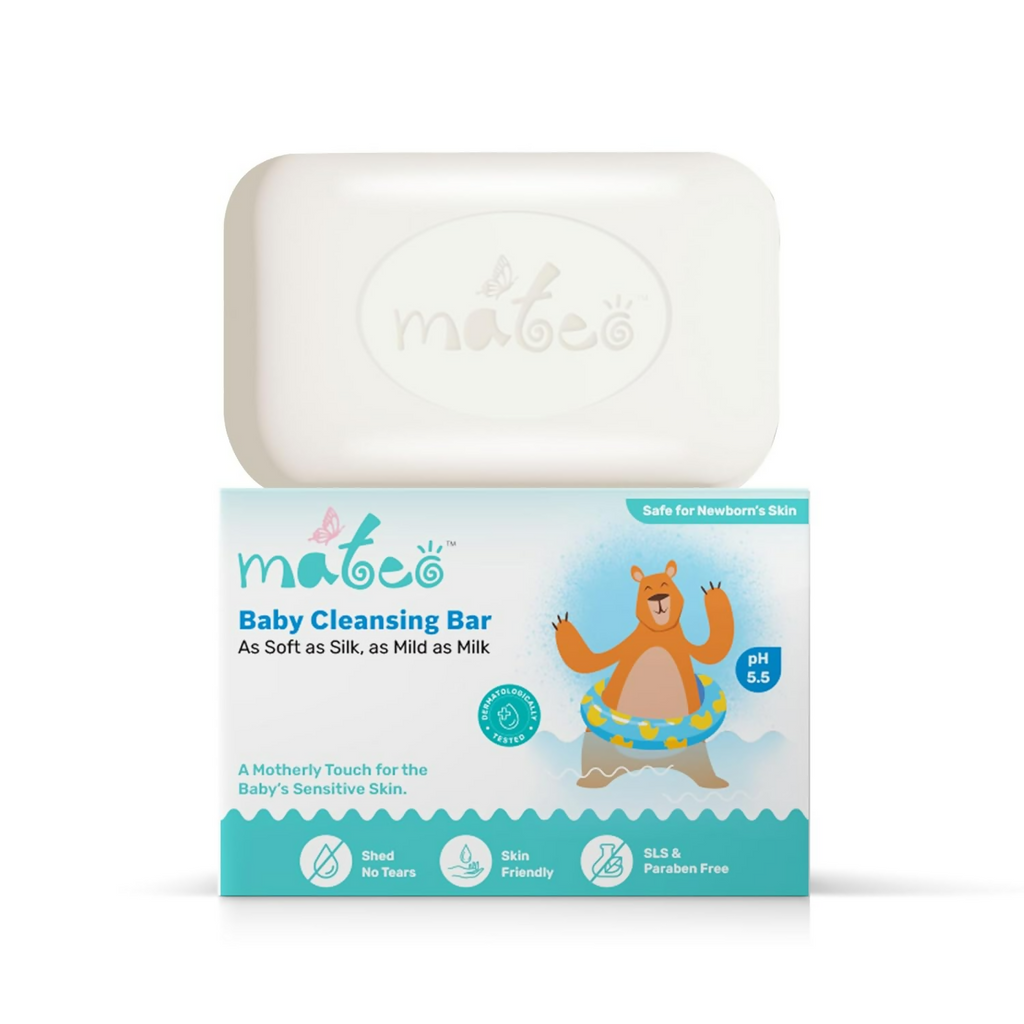 Mateo Baby Cleansing Bar & Moisturizing Lotion