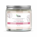 Vedic Naturals Pink Clay With Vitamin-C Powder Peel Off Mask