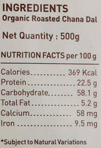 Pure & Sure Roasted Chana Traditional Organic Pulses online