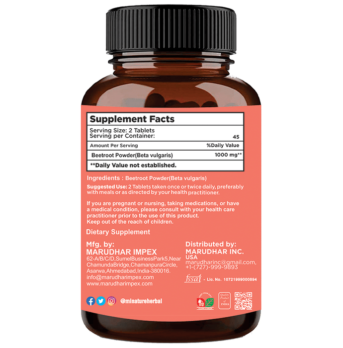 Minature Beetroot Tablets