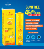 Saffire Naturals 4-In-One SunFree Matte Look SunBlock SPF 40