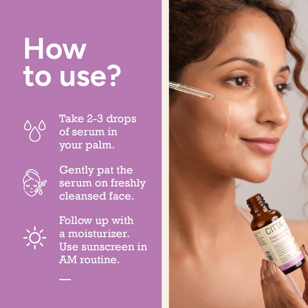 Citta Anti-Aging Face Serum – Regenerative Serum