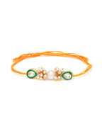 Designer kundan Rakhi - Ruby Raang - Distacart