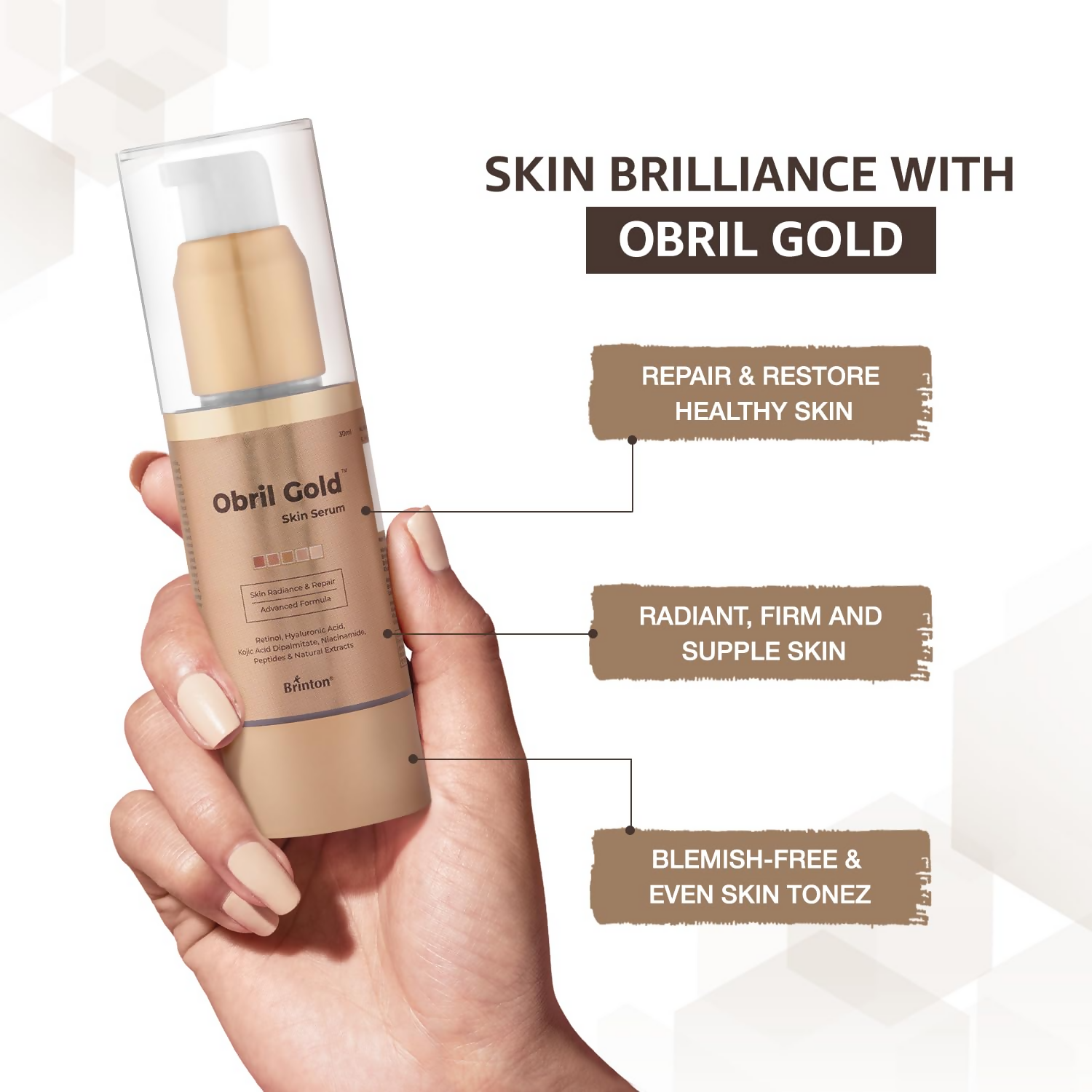 Brinton Obril Gold Skin Serum