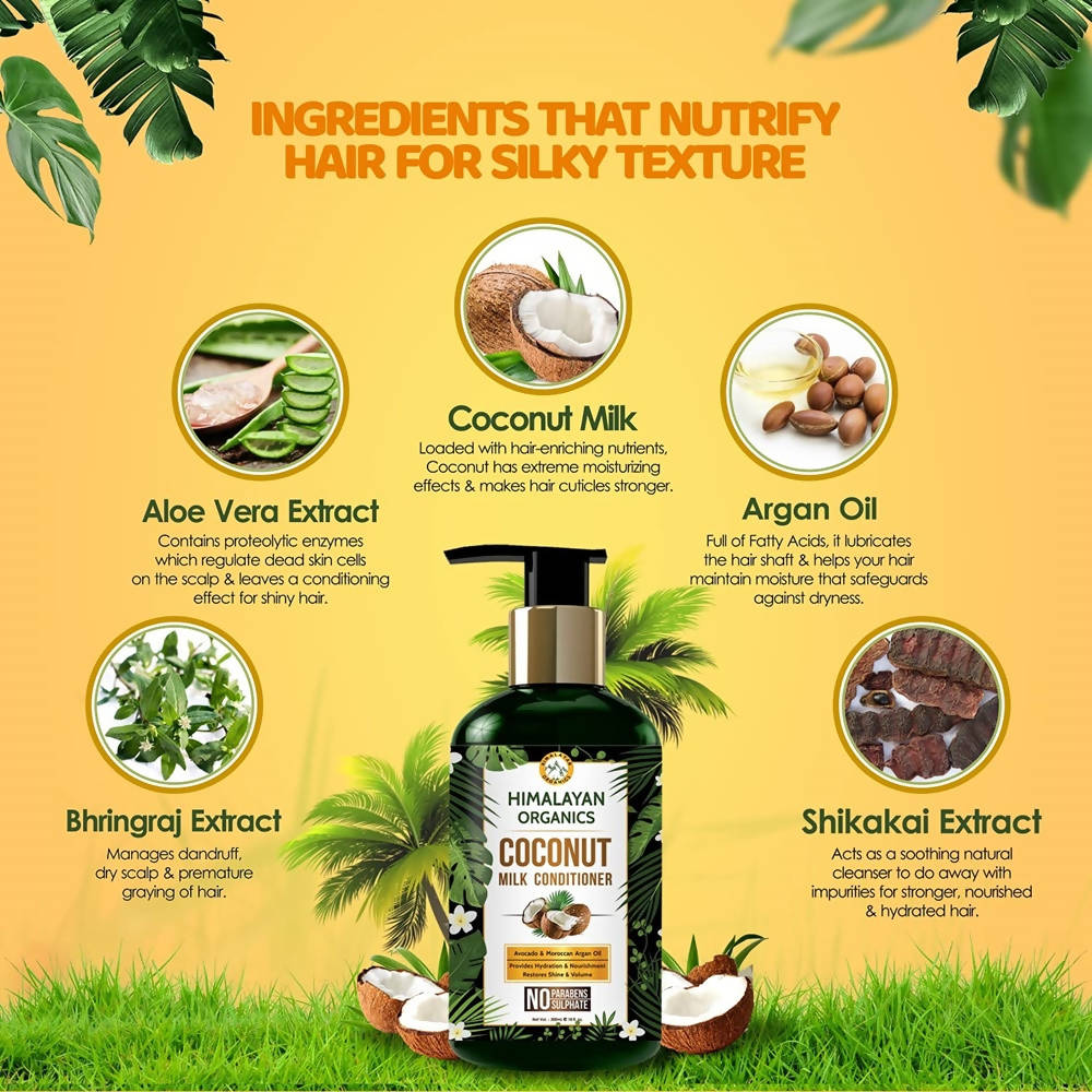 Himalayan Organics Coconut Milk Conditioner