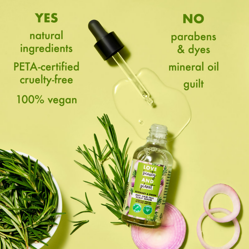 Love Beauty & Planet Onion & Rosemary Anti Hairfall Scalp Serum