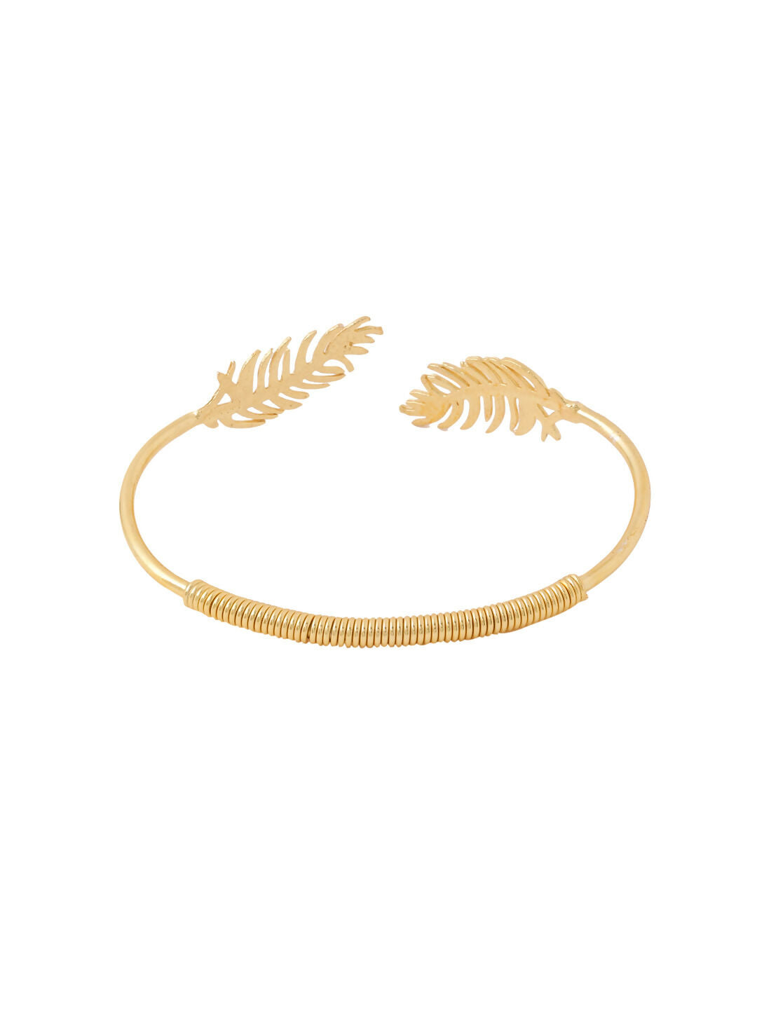 NVR Women Gold Plated Adjustable Kada Bracelet - Distacart