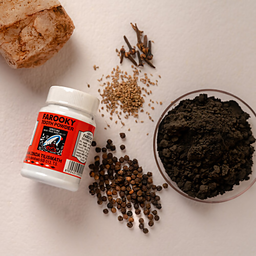 Zinda Tilismath Farooky Tooth Powder - Distacart