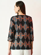 Myshka Women's Multi Printed Top