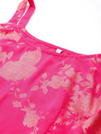 Ahalyaa Women's Traditional Wear Co-ods - Pink - Distacart