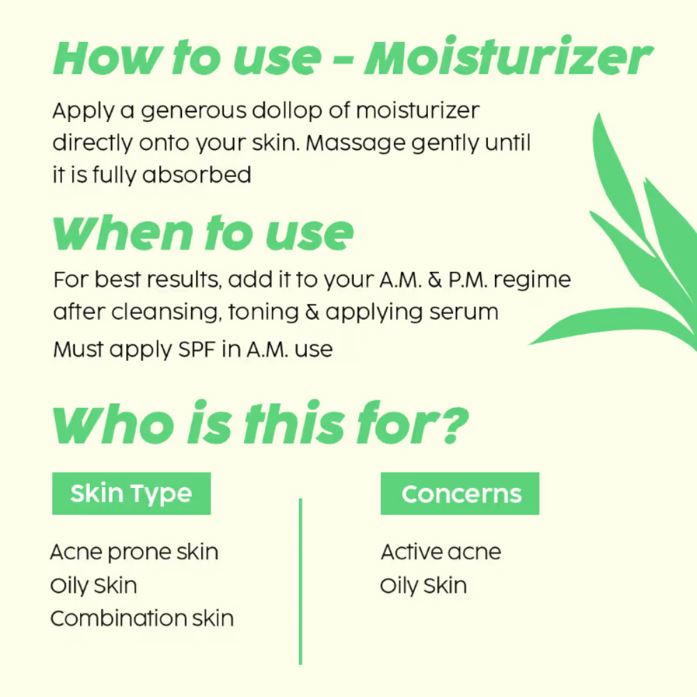 PLIX The Plant Fix 2% Salicylic Acid Active Acne Control Serum & Acne Buster Moisturizer Combo