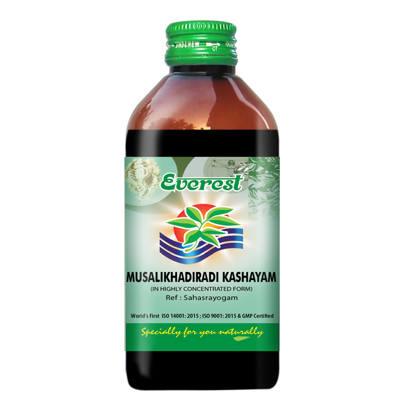 Everest Ayurveda Musalikhadhiradi Kashayam