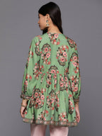 Ahalyaa Women's Traditional wear Tunic - Green
