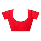 Vamika Chanderi Cotton Embroidery Red Blouses
