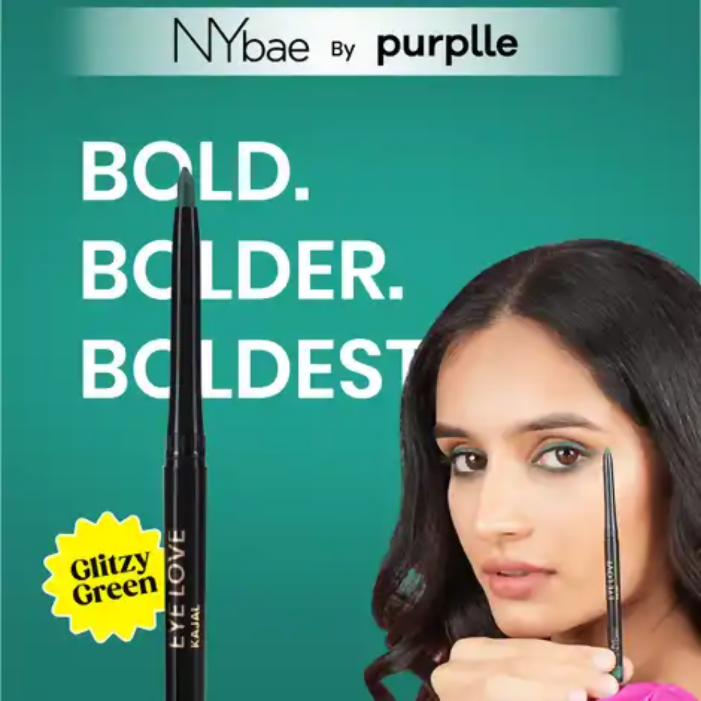 NY Bae Colored Kajal - Glitzy Green - Distacart