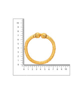 Ruby Raang Golden Bangle - Distacart