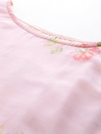 Ahalyaa Women's Traditional wear Ethnic Dress - Pink - Distacart