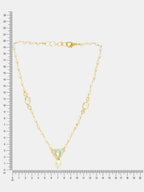 Ruby Raang Sheesh Mahal Necklace