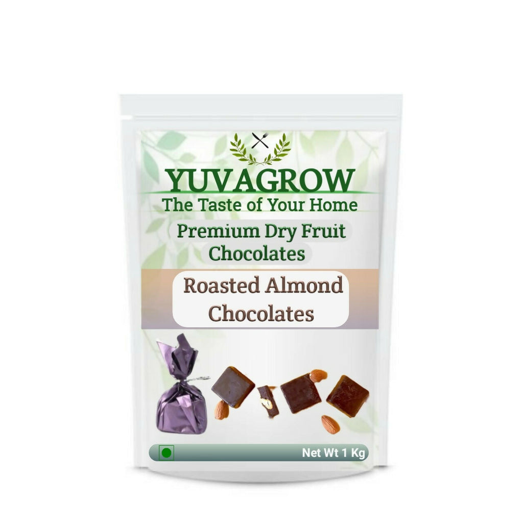 Yuvagrow Roasted Almond Chocolates - Distacart