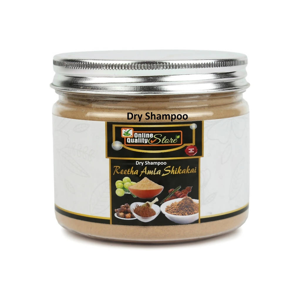 Online Quality Store Dry Shampoo Reetha, Amla, Shikakai Powder
