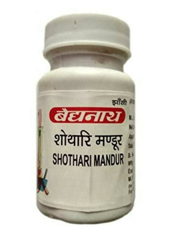 Baidyanath Jhansi Shothari Mandur Tablets - Distacart