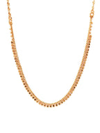 Gold plating jewellery set (Gold) - Ruby Raang