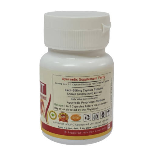 Deep Ayurveda SJ 500mg Veg Capsules - Distacart
