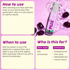 PLIX The Plant Fix Jamun Clarifying Fruity Toner - Distacart