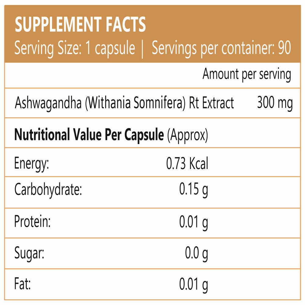 NLife Ashwagandha Capsules - Distacart