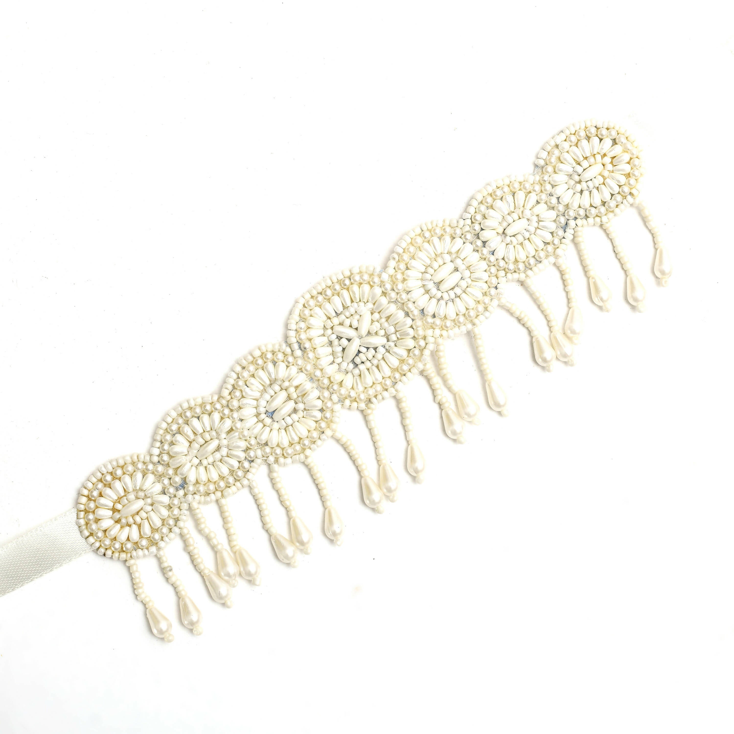Mominos Fashion Johar Kamal Handicraft Pearls Necklace with Earrings For Women - Distacart