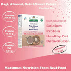 TummyFriendly Foods Organic Certified Stage3 Sprouted Porridge Mixes Combo- Brown Rice, Multi-Grain, Sprouted Ragi, and Sathu Maavu - Distacart