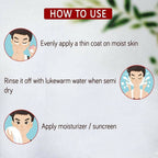 NutriGlow NATURAL'S Bamboo Charcoal Face Pack
