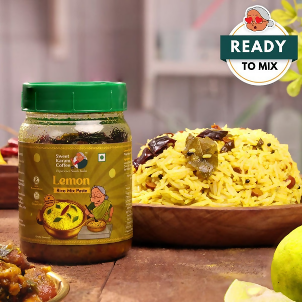 Sweet Karam Coffee Lemon Rice Mix Paste (Ready in Minutes) - Distacart