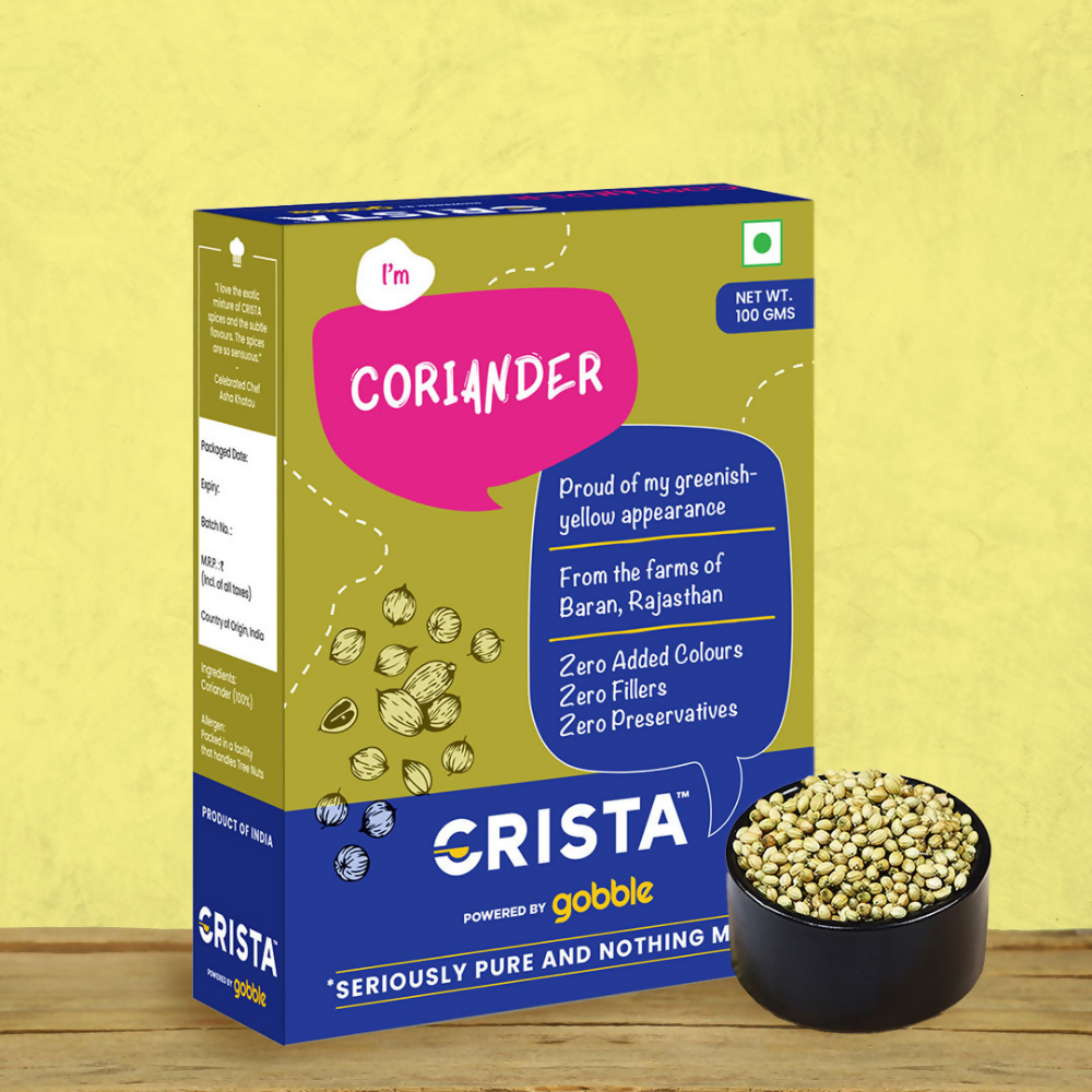 Crista Spices Coriander - Distacart