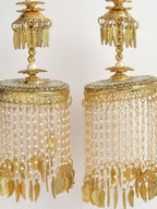 NVR Women's Pack Of 2 Gold-Polished Kundan Bridal Heavy Kaleera Sets - Distacart