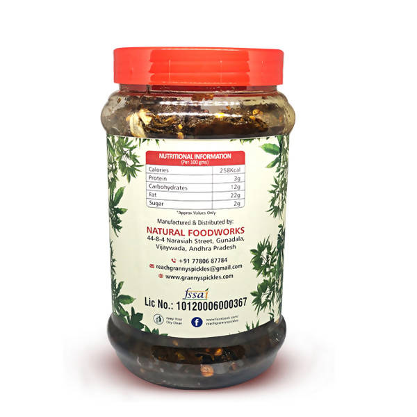 Granny's Pickles Gongura Pickle - Distacart