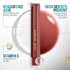 Lakme 9to5 Hya Matte Liquid Lipstick + Hyaluronic Acid - Coffee Break