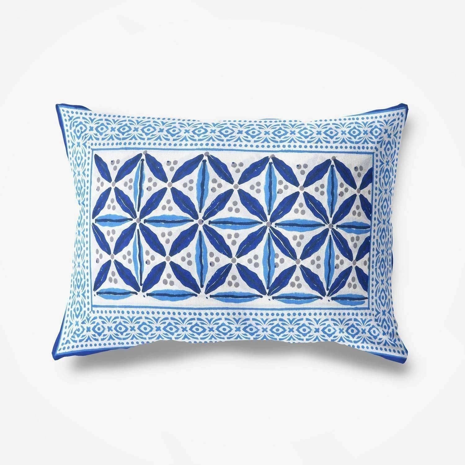 Premium Hand Printed Rajasthani Traditional Double/Queen Bedsheet with 2 Pillow Covers