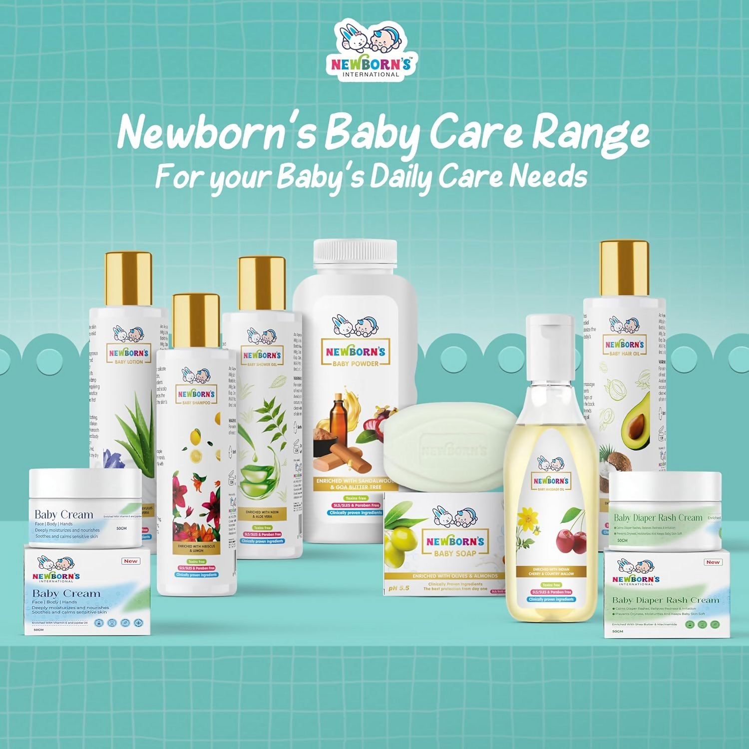 Newborn's Gentle Baby Shower Gel