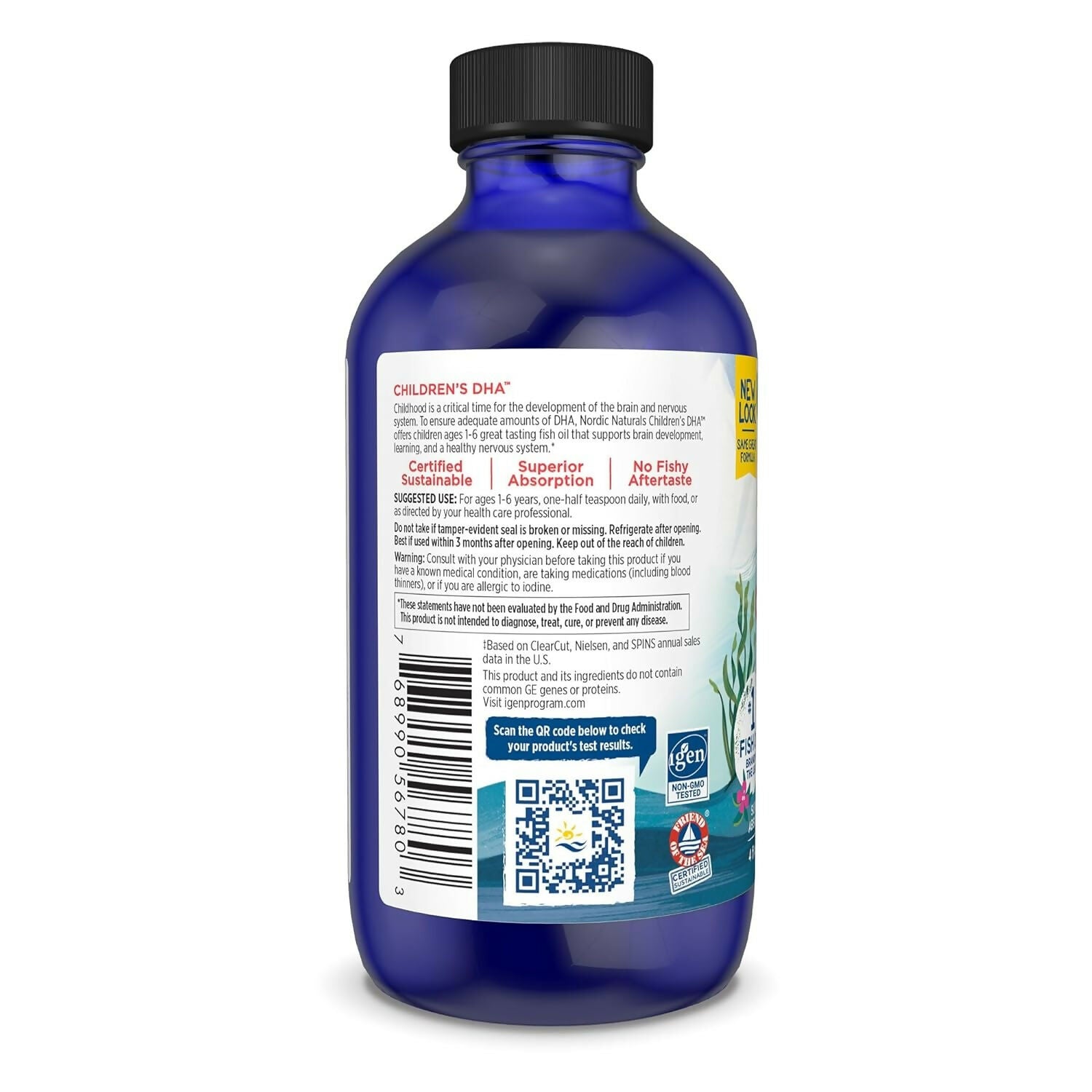 Nordic Naturals Children’s DHA For Omega 3 Fish Oil - Strawberry Flavour - Distacart