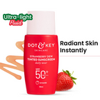 Dot & Key Strawberry Dew Tinted Sunscreen SPF 50+ PA++++ 03 Sand - Distacart
