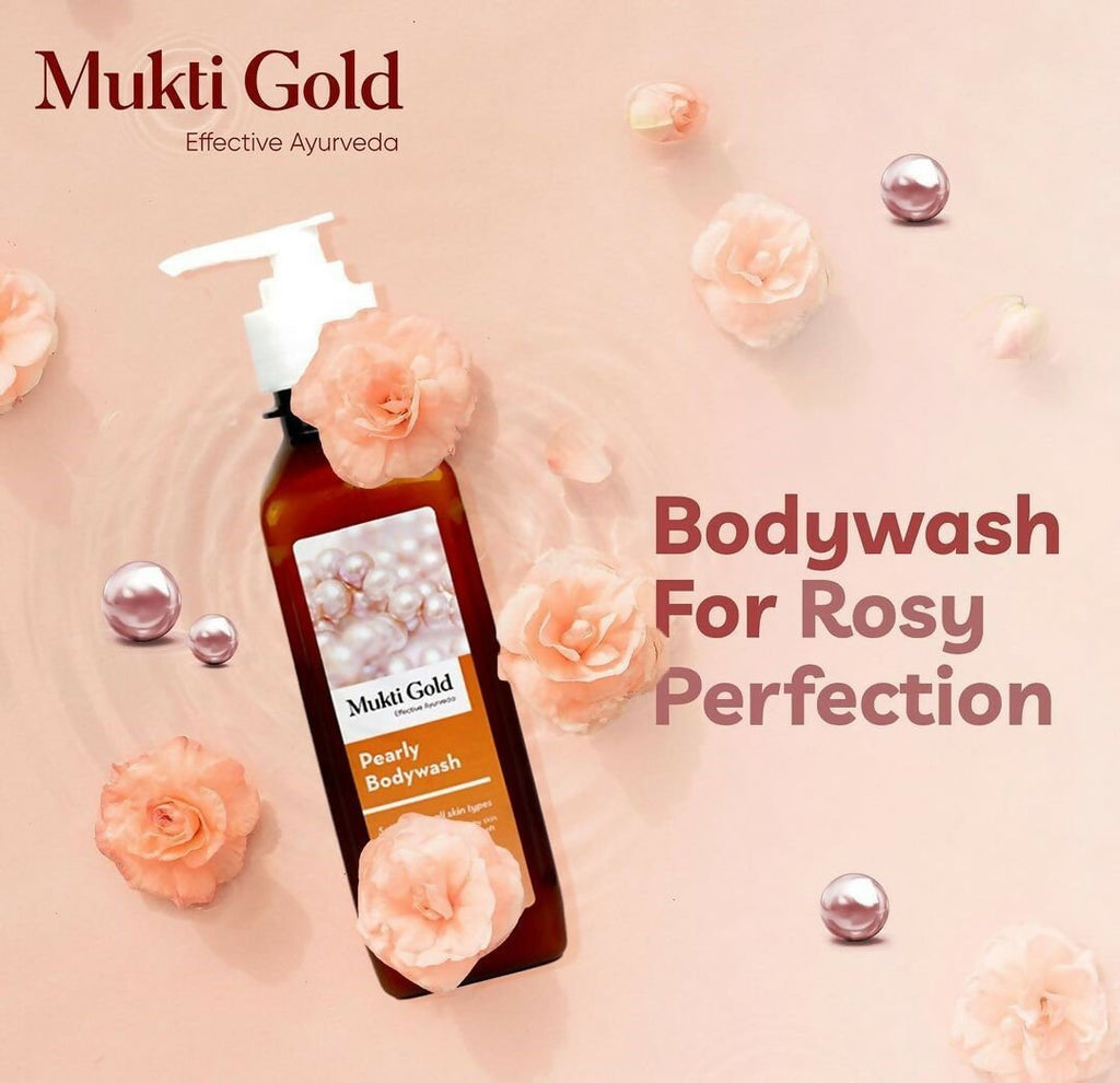 Axiom Mukti Gold Pearly Body Wash