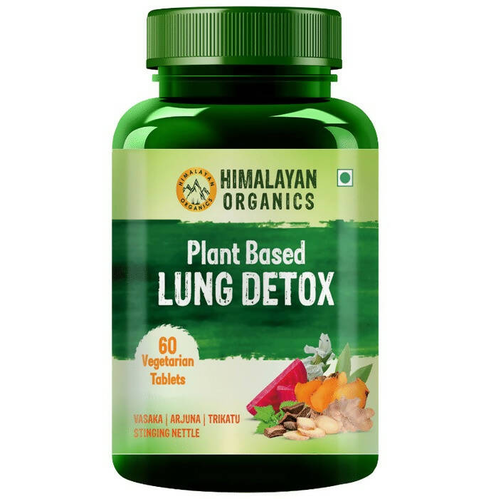 Himalayan Organics Plant Based Lung Detox Tablets - Distacart