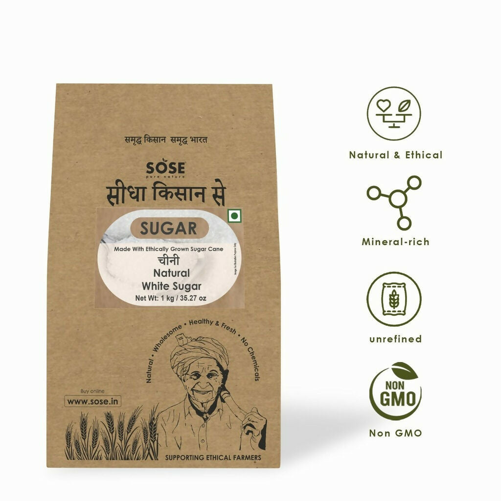 Gir Sidha Kisan Se Natural White Sugar
