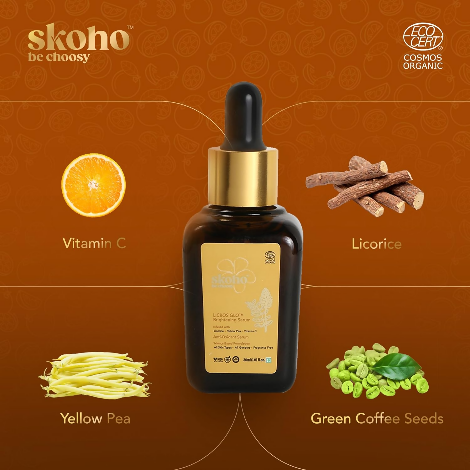 SKOHO Organic Vitamin C Face Serum