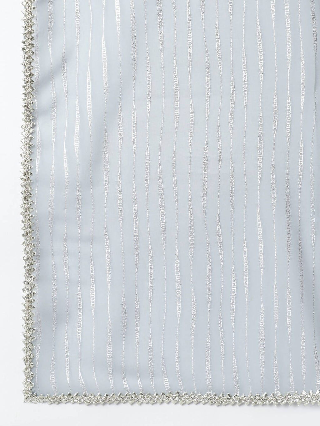 Janasya Grey Flared Sleeves Gotta Patti Georgette Anarkali Kurta - Distacart
