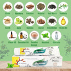 Dr. Morepen Active Smile Herbal Toothpaste with Neem, Clove & Menthol