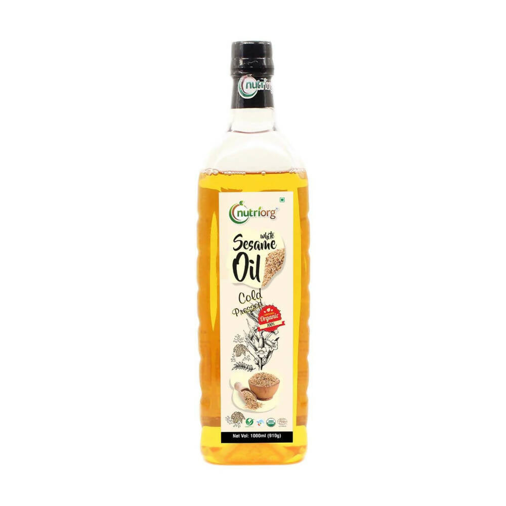 Nutriorg Organic White Sesame Oil - Distacart